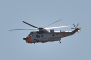 Morten 18 mars 2022 - Sea King 189 over Høyenhall, det er Luftforsvaret Redningstjeneste som kommer med sin Westland Mk43B Sea King fra 1978