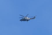 Morten 20 mars 2022 - Politihelikopter over Høyenhall igjen, jeg for en sjanse litt senere, men det blir for langt unna og ingen fugler kom heller