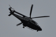 Morten 17 november 2022 - Politihelikopter over Høyenhall, klokken er 08.44. Det er litt tidlig på morgenen
