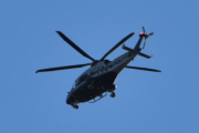 Morten 11 oktober 2022 - Politihelikopter over Høyenhall, ble nesten et besøk dette også :-)