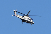 Morten 19 oktober 2022 - Politihelikopter over Høyenhall