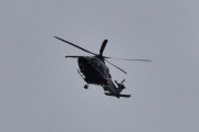 Morten 2 september 2022 - Politihelikopter besøker Høyenhall, men når dem kommer sånn, da må jeg zoome meg inn