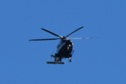 Morten 20 september 2022 - LN-ORC over Høyenhall, i sted så vi Politiets første helikopter og nå kommer Politiets nyeste helikopter