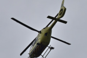 Morten 3 september 2022 - LN-OUE over Høyenhall, helikopteret er en Airbus H135 Lege Luftambulansetjenesten fra 2017