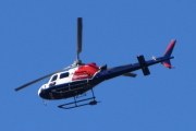 Morten 5 september 2022 - LN-OGE besøker Høyenhall, dem kommer i sin Airbus H125 fra 2020