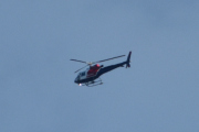 Morten 5 september 2022 - Helitrans over Høyenhall igjen, det er en Airbus H125 på vei mot Kjeller flyplass