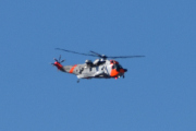 Morten 30 april 2023 - Sea King over Høyenhall, jeg syns at det står 073 på halen, men er ikke sikker