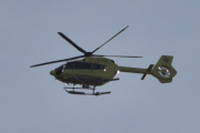 Morten 4 april 2023 - LN-OOB over Høyenhall, dem flyr et Airbus H145 Luftambulansetjenesten