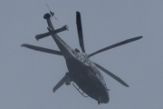 Morten 1 august 2023 - LN-ORC over Høyenhall, men nå forsvinner den snart inn i skyene