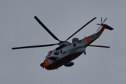 Morten 10 august 2023 - Sea King 062 over Høyenhall, det er Redningstjeneste Luftforsvaret med sin Westland Mk43B Sea King fra 1972 som er ute