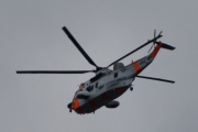 Morten 10 august 2023 - Sea King 062 over Høyenhall, det var 27 mai 2022 jeg tok første bilde av den, men nå er dem i beredskap på grunn av flommen