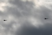 Morten 23 august 2023 - To Bell 412HP Arapaho over Høyenhall, du kan ikke sitere her, du må bare stole på dem, og det gjør jeg...