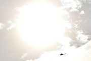 Morten 24 august 2023 - Bell 412HP Arapaho over Høyenhall, første gangen jeg tok bilde av deg med solen var 30 mars 2023, men kan det stemme da?
