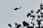 Morten 24 august 2023 - Bell 412HP Arapaho over Høyenhall, men 10 februar 2022 fikk jeg deg med tre fugler