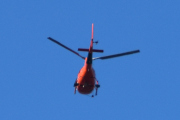 Morten 12 juni 2023 - Rødt helikopter over Høyenhall, jeg er selvfølgelig ikke helt sikker, men den kommer sikkert igjen