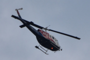 Morten 15 juni 2023 - LN-OFO besøker Høyenhall, helikopteret Bell 205 var sivilversjonen av UH-1D fant jeg ut