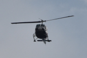 Morten 15 juni 2023 - LN-OFO over Høyenhall, men dette er et brannhelikopter som jeg ikke har tatt bilde av før. Det står DSB på snuten