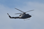 Morten 28 august 2023 - Bell 412HP Arapaho besøker Høyenhall, det er Forsvaret 339 Special Operations Aviation Squadron som kommer