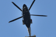 Morten 30 juni 2023 - LN-ORA besøker Høyenhall, det er Politiet som kommer på besøk med sitt første nye helikopter Leonardo AW169