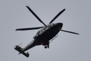 Morten 6 august 2023 - LN-ORA over Høyenhall, det er Politiet som kommer med sitt første nye helikopter av typen Leonardo AW169