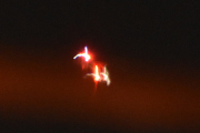 Morten 17 desember 2023 - Helikopter over Høyenhall på kvelden, ikke bare en gang, men det kom en til litt senere
