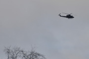 Morten 30 desember 2023 - Bell 412HP over Høyenhall, dem har jeg sett mange ganger i desember. 24 desember 2020 var første gangen, så var det 15 desember 2021