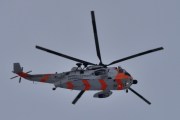 Morten 5 desember 2023 - Sea King 073 besøker Høyenhall, siste gangen jeg tok bilde av den var 4 november 2023, og skrev - er det siste gangen jeg ser denne tapre kjempen her?