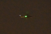 Morten 2 februar 2023 - Politihelikopter over Høyenhall på natten