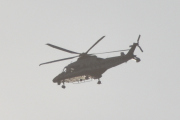Morten 21 februar 2023 - Politihelikopter og solen over Høyenhall