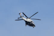 Morten 26 februar 2023 - Politihelikopter over Høyenhall