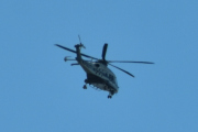 Morten 23 juli 2023 - Politihelikopter over Heer, jeg er på vei til min far i Drøbak, men fikk et glimt av deg fra bilen