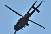 Morten 1 juni 2023 - To Bell 412HP besøker Høyenhall