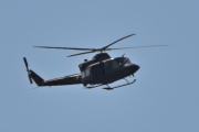 Morten 1 juni 2023 - To Bell 412HP besøker Høyenhall