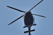 Morten 1 juni 2023 - To Bell 412HP besøker Høyenhall