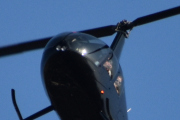 Morten 6 juni 2023 - Robinson R44 besøker Høyenhall, nysgjerrige er dem også, kommer sikkert fra Kjeller eller Fredrikstad