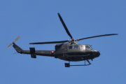 Morten 10 mai 2023 - Bell 412SP Arapaho nr. 167 besøker Høyenhall, nå snakker vi. Du legger deg i posisjon og har nummer 167 på halen