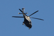Morten 10 mai 2023 - Politihelikopter over Høyenhall på kvelden