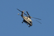 Morten 10 mai 2023 - Politihelikopter over Høyenhall på kvelden