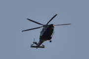 Morten 13 mai 2023 - Politihelikopter over Høyenhall om natten