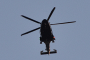 Morten 13 mai 2023 - Politihelikopter over Høyenhall om natten