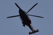 Morten 13 mai 2023 - Politihelikopter over Høyenhall om natten