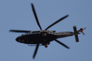 Morten 13 mai 2023 - Politihelikopter over Høyenhall om natten