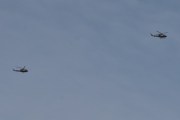 Morten 26 mai 2023 - To Bell 412 Arapaho i formasjon over Høyenhall