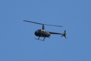 Morten 3 mai 2023 - Robinson R44 over Høyenhall, den flyr samme ruta hver gang