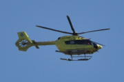 Morten 31 mai 2023 - LN-OOB besøker Høyenhall, det er Norsk Luftambulanse som er ute med sin Airbus H145 Luftambulansetjenesten