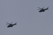 Morten 9 mai 2023 - To Politihelikoptre i formasjon over Høyenhall