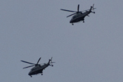 Morten 9 mai 2023 - To Politihelikoptre i formasjon over Høyenhall