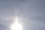 Morten 31 mars 2023 - Politihelikopteret og solen over Høyenhall