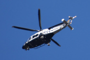 Morten 14 oktober 2023 - LN-ORB over Høyenhall, jeg rakk bare et bilde i dag av Politiet med sin Leonardo AW169, jeg driver og rydder i kjelleren