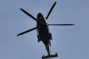 Morten 2 oktober 2023 - LN-ORA besøker Høyenhall, det er Politiet som kommer med sin første nye Leonardo AW169 fra 2019